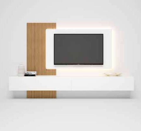 Fotografía de composición modular de salón de la colección FRESH, en acabado Riva / Blanco.