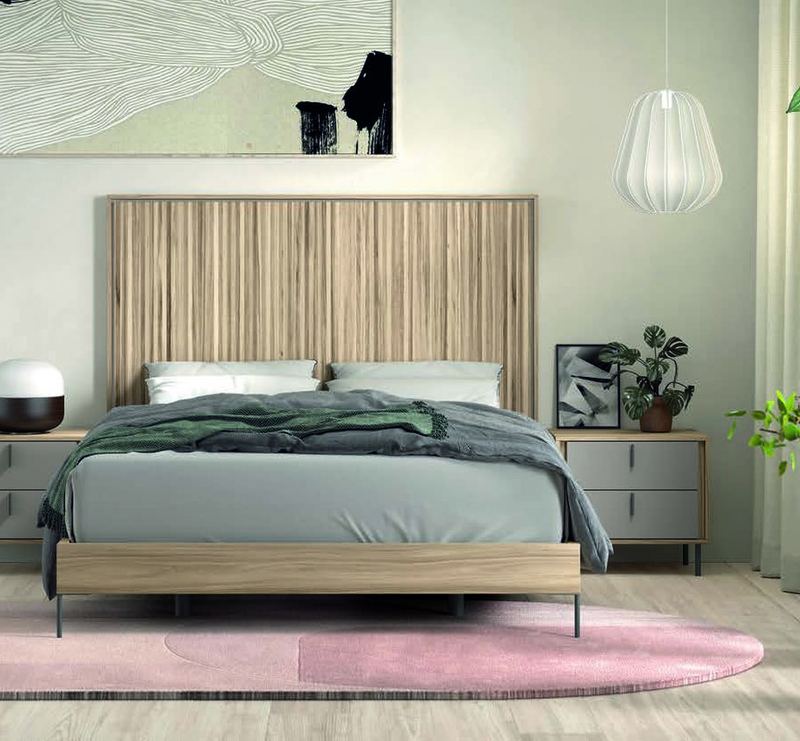 matrimonio-emotion-dormitorio-16-principal-01.jpg: Dormitorio Emötion composición 16 con cama doble, cabecero norma y módulos zen