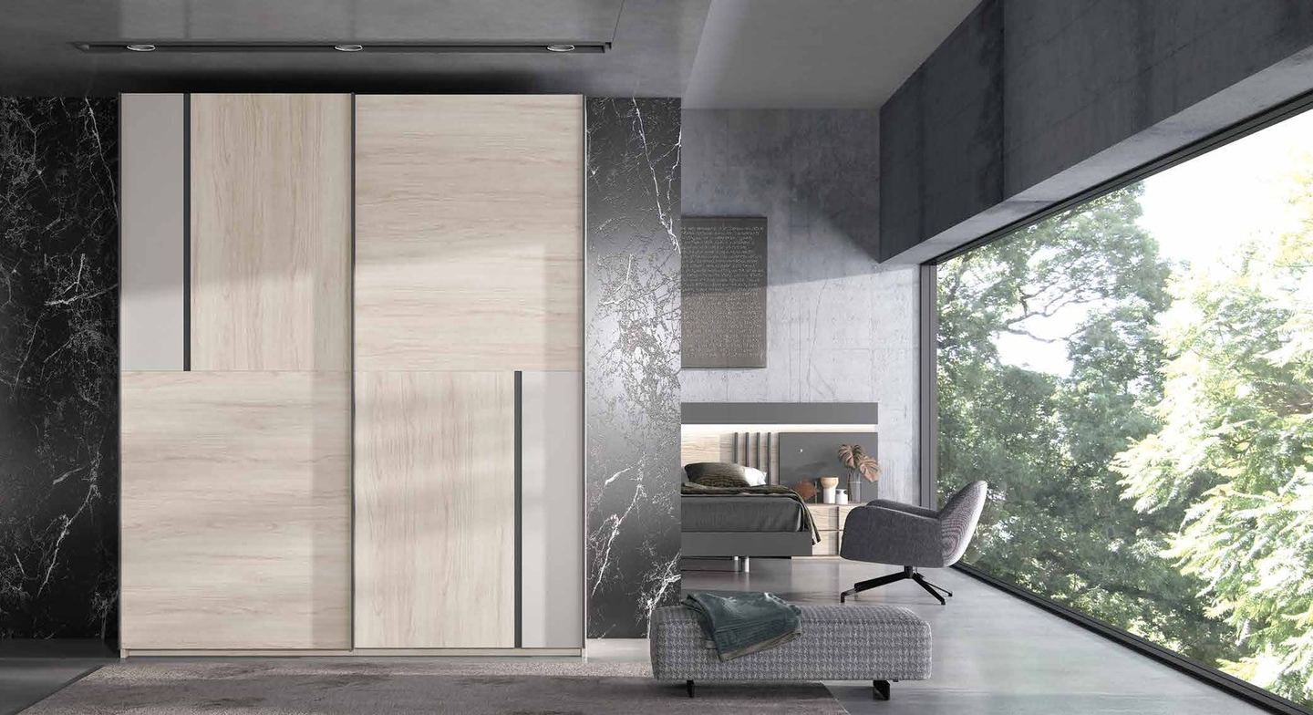 Armario de dormitorio 31 — Composición 078, fotografía de catálogo del fabricante