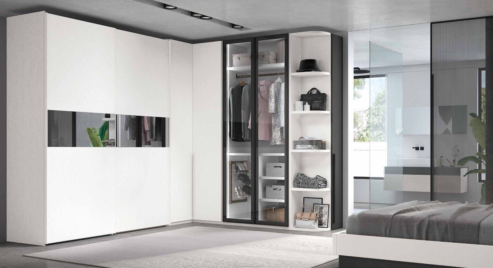 Armario de dormitorio 19 — Composición 066, fotografía de catálogo del fabricante