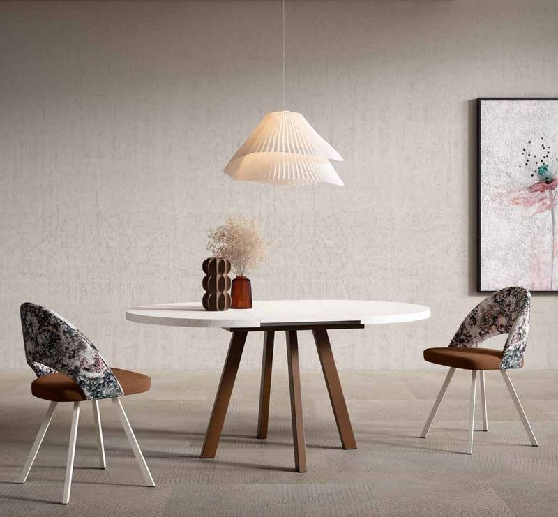 Mesa De Comedor Extensible 5122 de Pinald, fotografía del catálogo del fabricante
