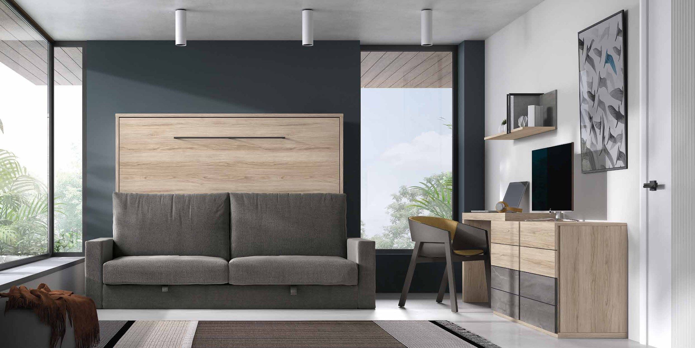 Cama abatible 2 — Composición 045, fotografía de catálogo del fabricante