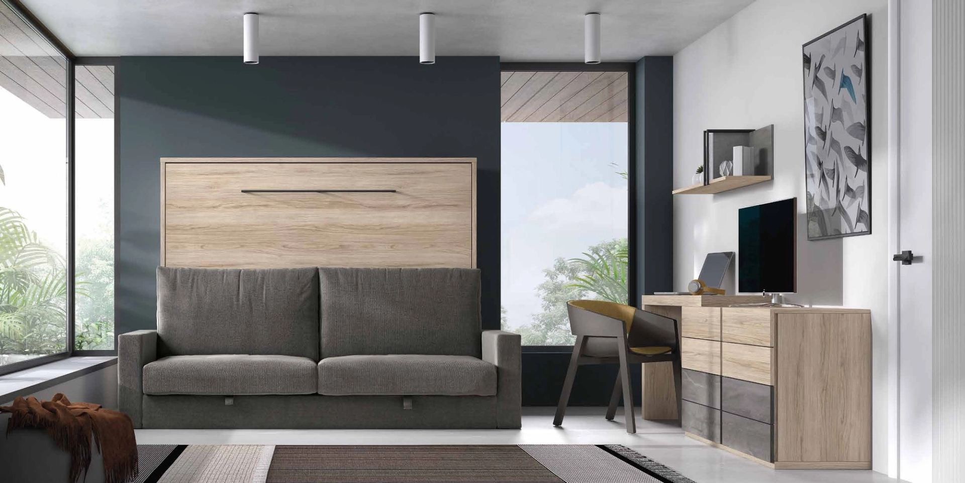 Cama abatible 2 — Composición 045, fotografía de catálogo del fabricante