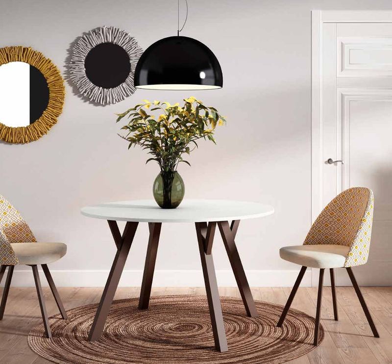 Mesa De Comedor Fija 4122 de Pinald, fotografía del catálogo del fabricante