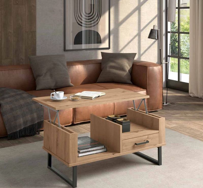 Mesa De Centro Elevable 2525 de Pinald, fotografía del catálogo del fabricante