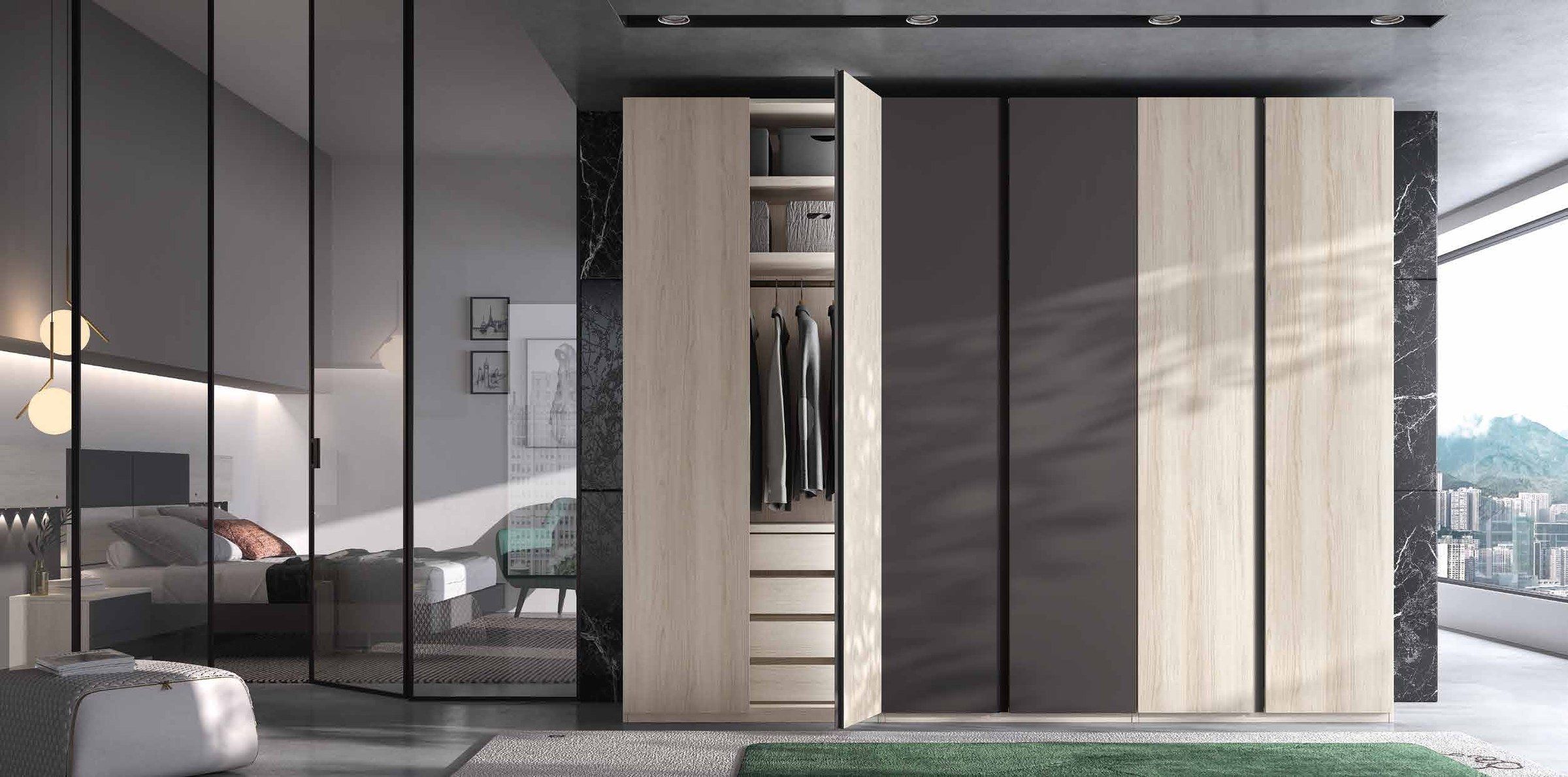 Armario de dormitorio 7 — Composición 054, fotografía de catálogo del fabricante