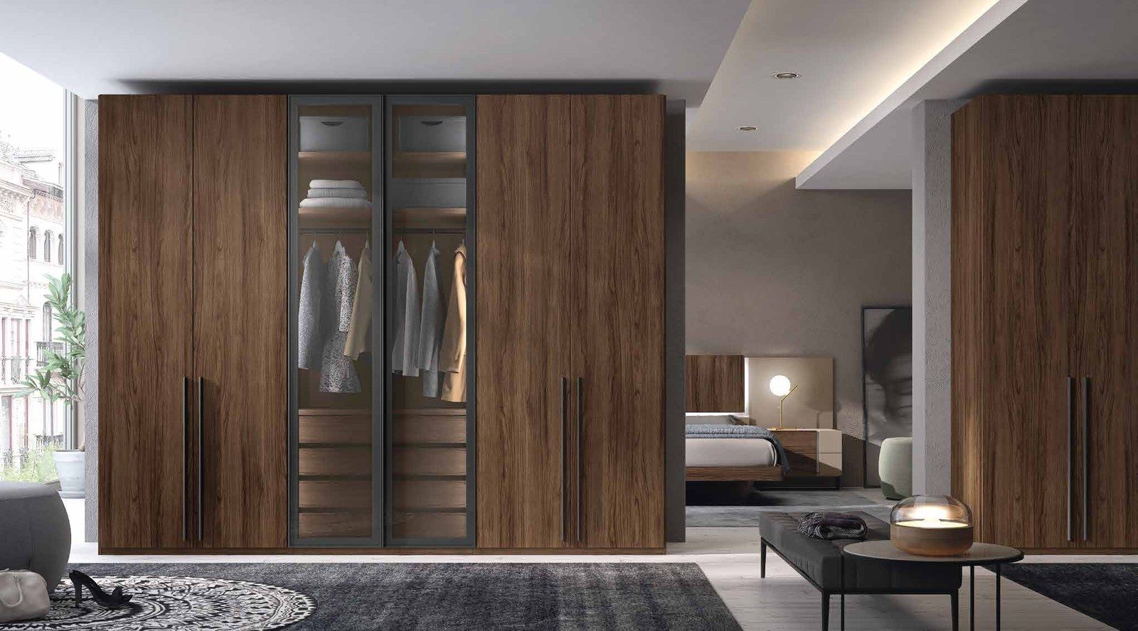 Armario de dormitorio 5 — Composición 052, fotografía de catálogo del fabricante