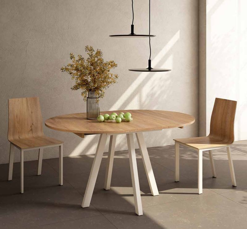 Mesa De Comedor Extensible 3022 de Pinald, fotografía del catálogo del fabricante
