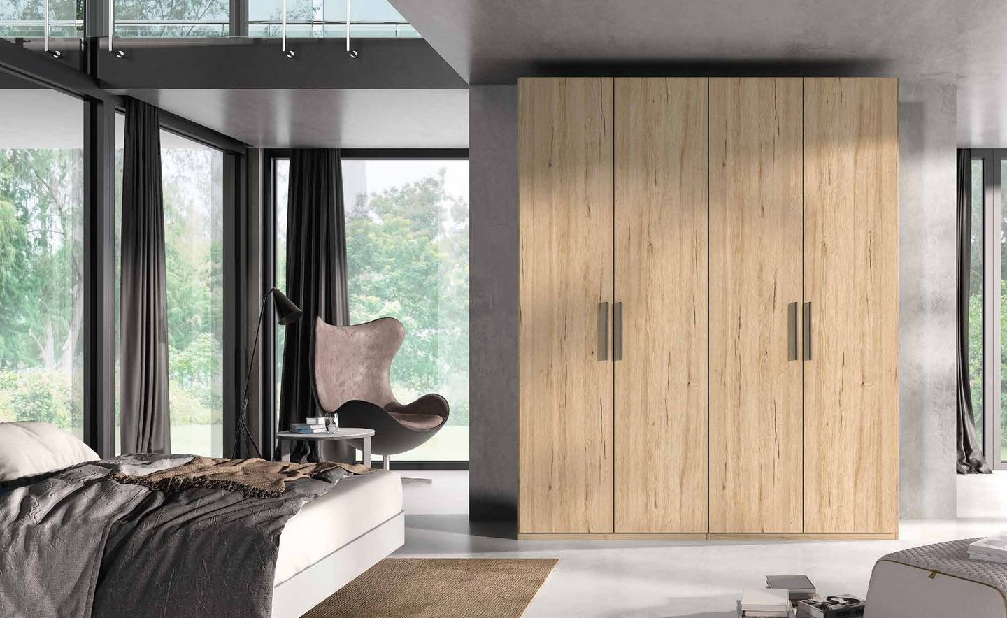 Armario de dormitorio 12 — Composición 059, fotografía de catálogo del fabricante