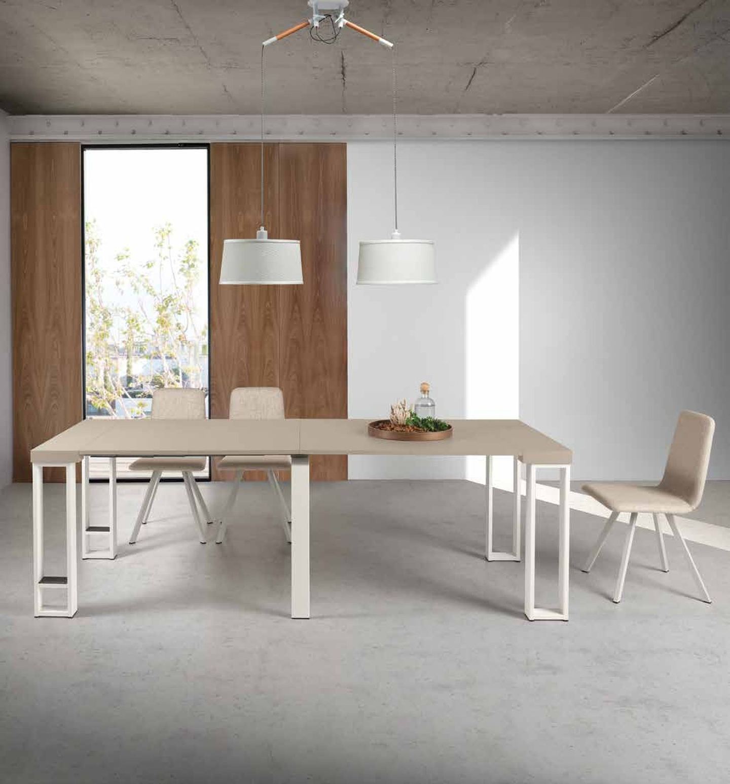 Mesa Consola Extensible 2900 de Pinald, fotografía del catálogo del fabricante