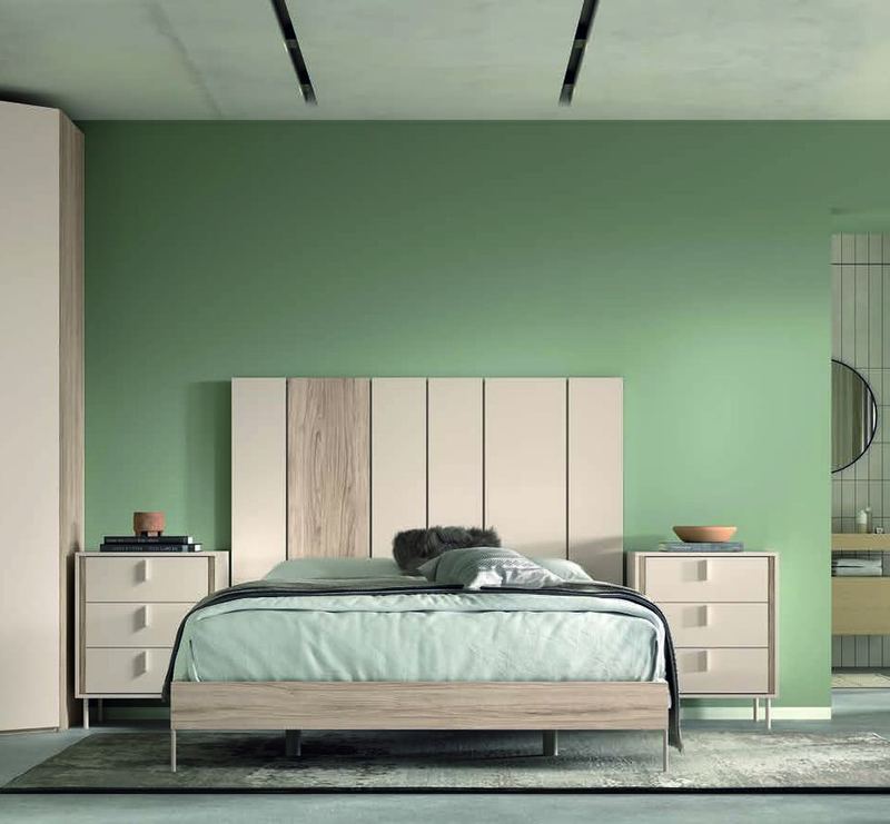 matrimonio-emotion-dormitorio-09-principal-01.jpg: Dormitorio Emötion composición 09 con cama doble, cabecero morse, módulos zen y armario rinconero