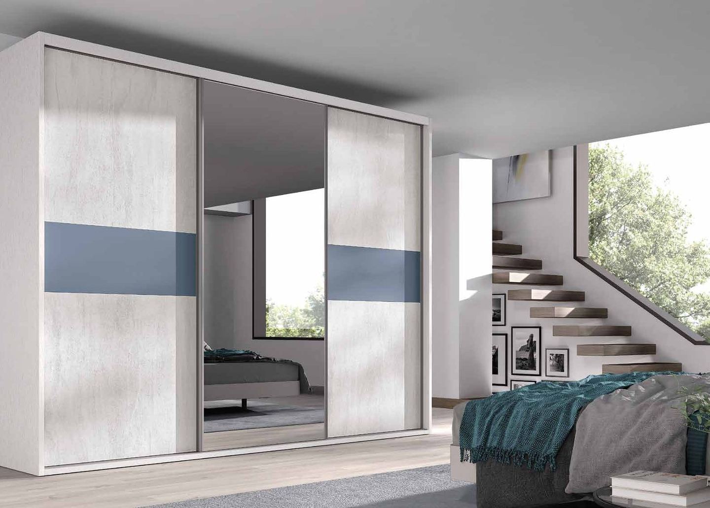 Armario de dormitorio 21 — Composición 068, fotografía de catálogo del fabricante