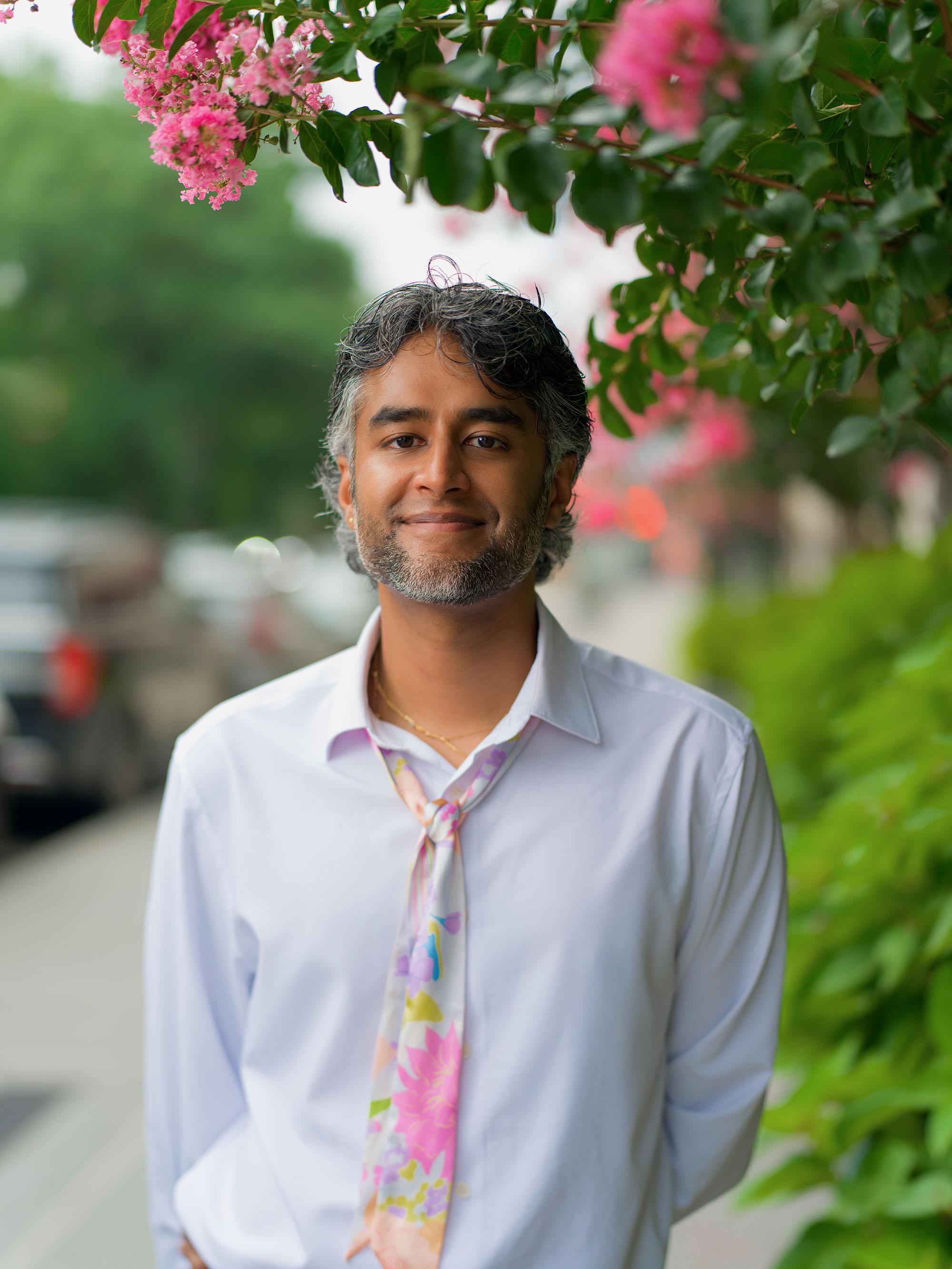 Dr. Kavin in Central Park.