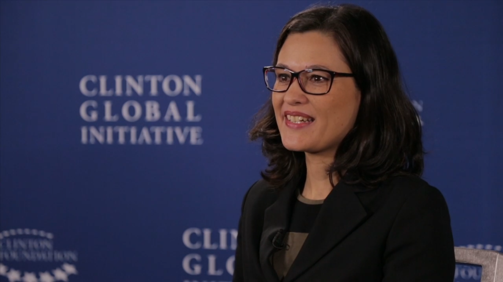 Foundation CEO Mirjam Sidik speak on our Commitment to Reduce Road Traffic Fatalities & Injuries at the Clinton Global Initiative 2014 Annual meeting in New York City