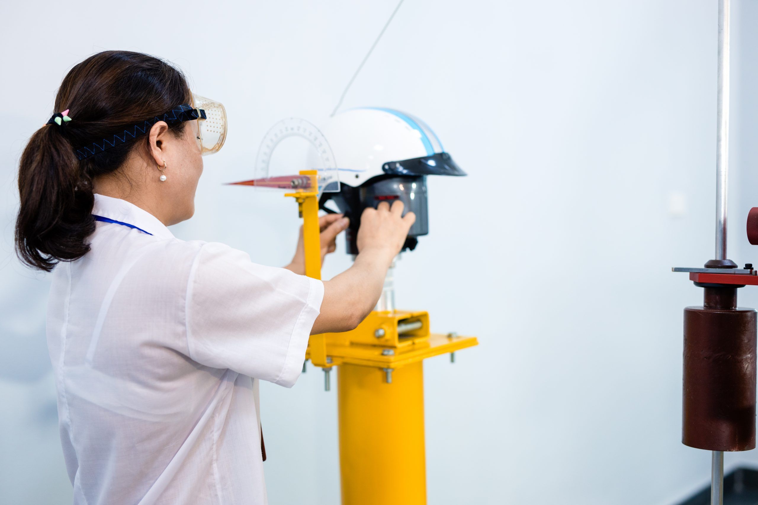Protec factory advocates for quality helmet use during Swiss delegation visit