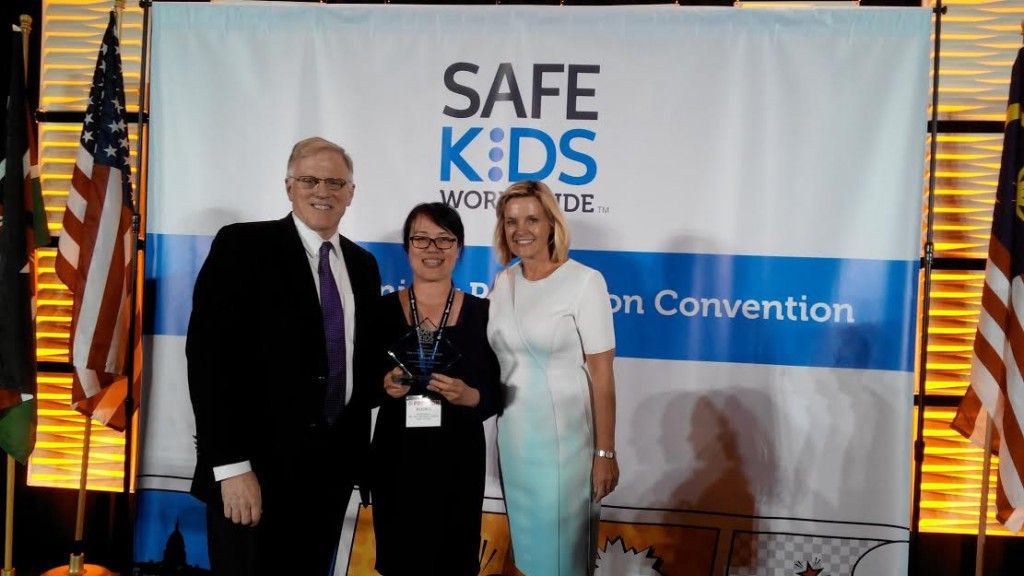 AIP Foundation receives global award for pedestrian safety at PREVCON ’15