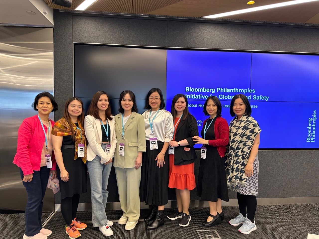 AIP Foundation Program team participates in the Global Road Safety Leadership Course 2023