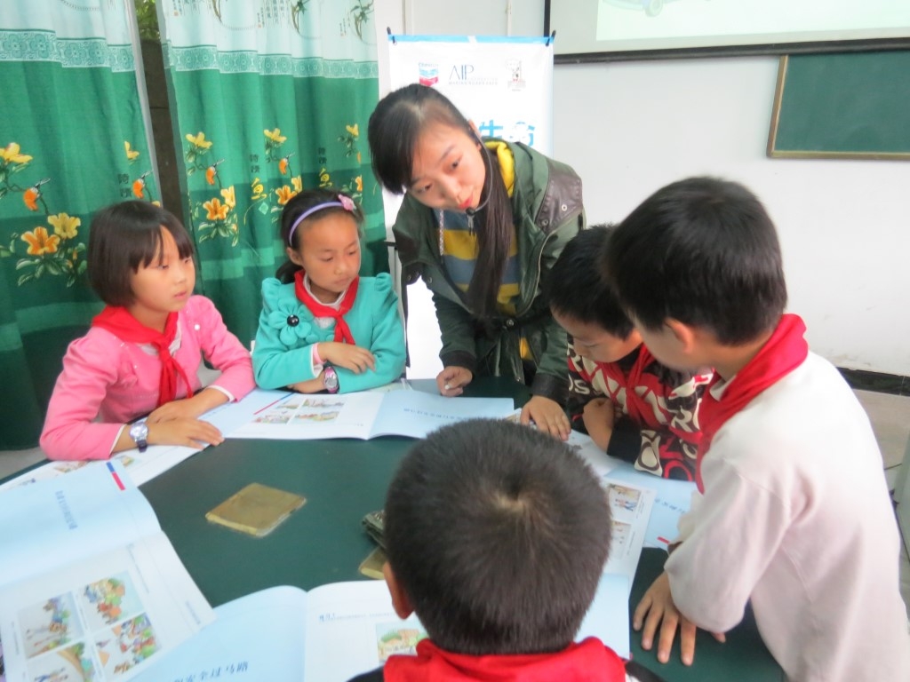 A teacher feels more confident teaching students about road safety after receiving training