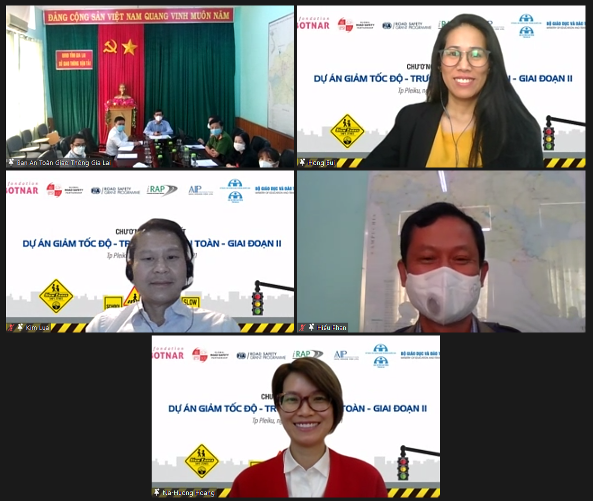 Paving the way for a better future on safer roads: end-of-the-year gathering in Pleiku, our Safe School Zones model city in Vietnam