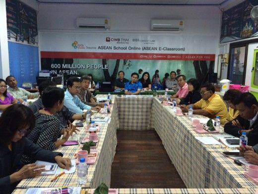 The gathered stakeholders prepare the celebratory Street Wise event, which is expected to involve over 2,000 students, parents, and teachers.