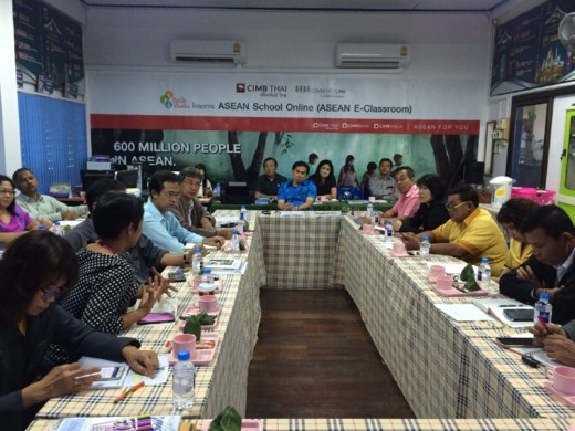 The gathered stakeholders prepare the celebratory Street Wise event, which is expected to involve over 2,000 students, parents, and teachers.