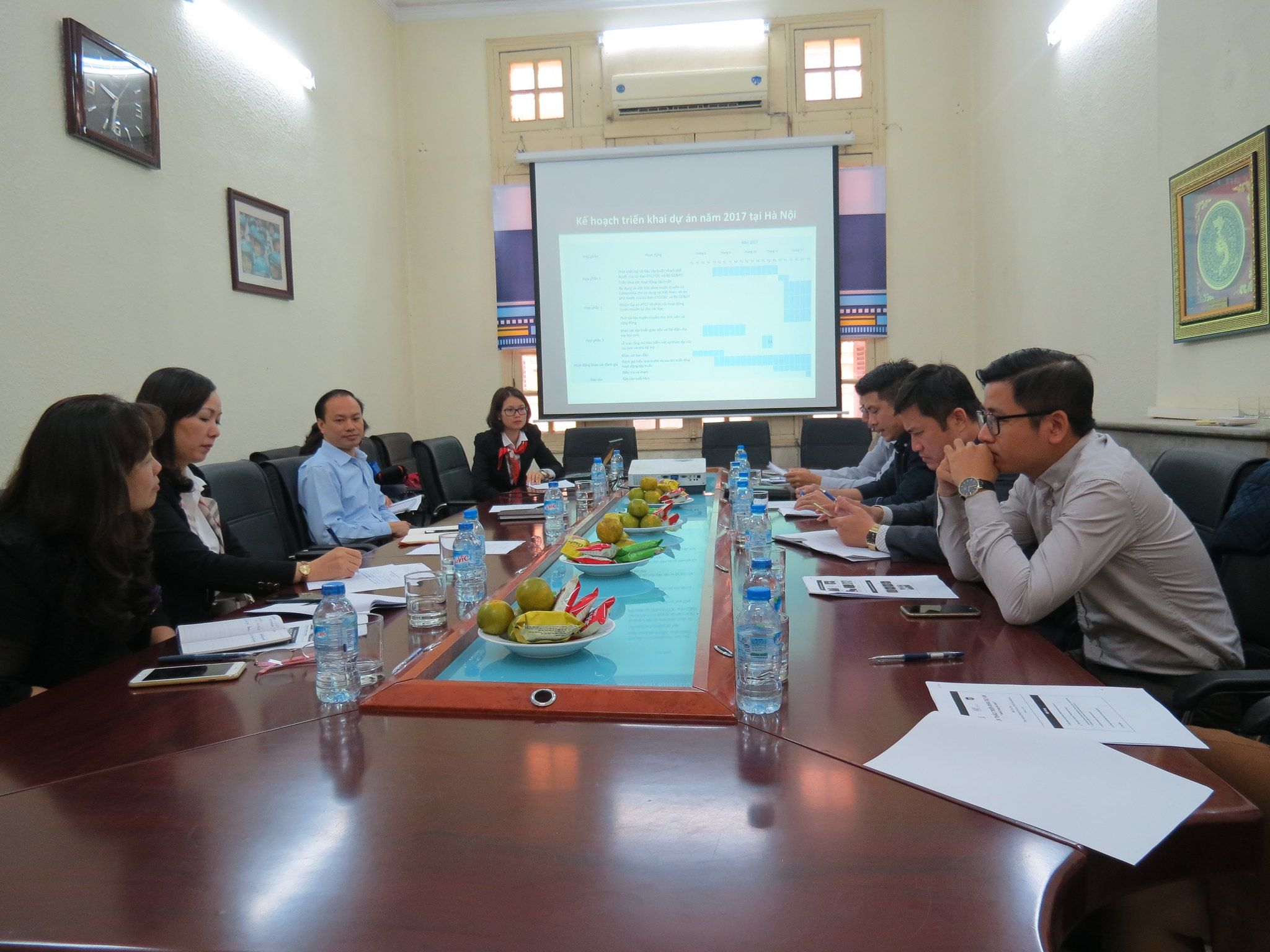 Government stakeholders convene to discuss Safety Delivered program objectives and development of a work plan.