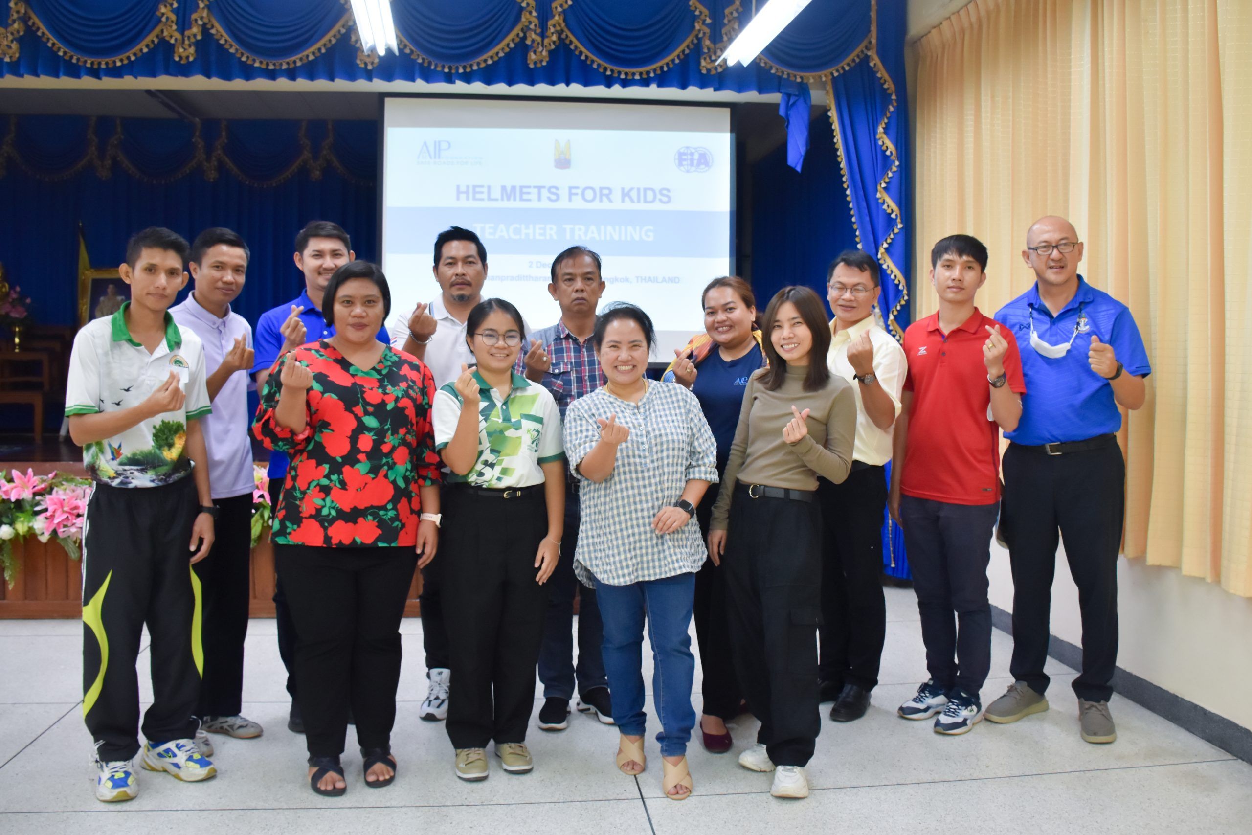 Helmets for Kids program expands in Thailand with new safe mobility education for students and teachers