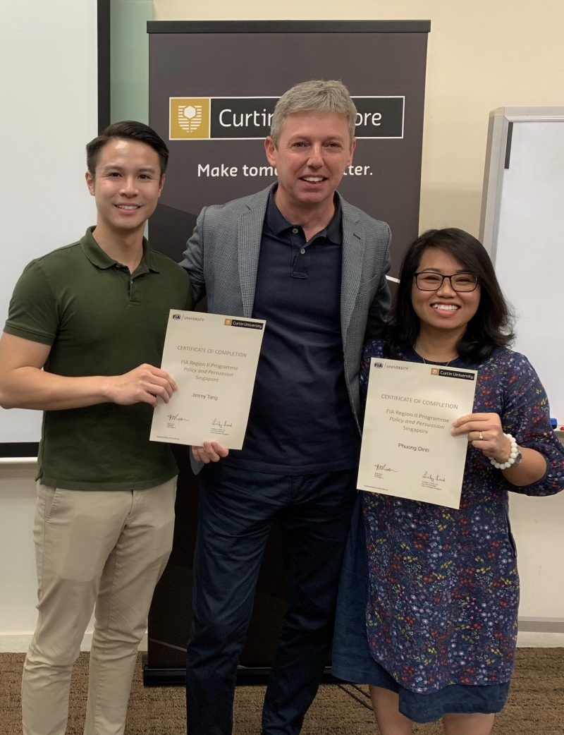 AIP Foundation join automobile associations at FIA Training Program on Policy Advocacy in Singapore