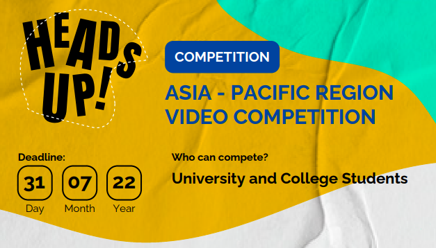 Expansion of regional Heads Up! video competition empowers youth to tackle the global road safety crisis in 10 countries in the Asia Pacific region