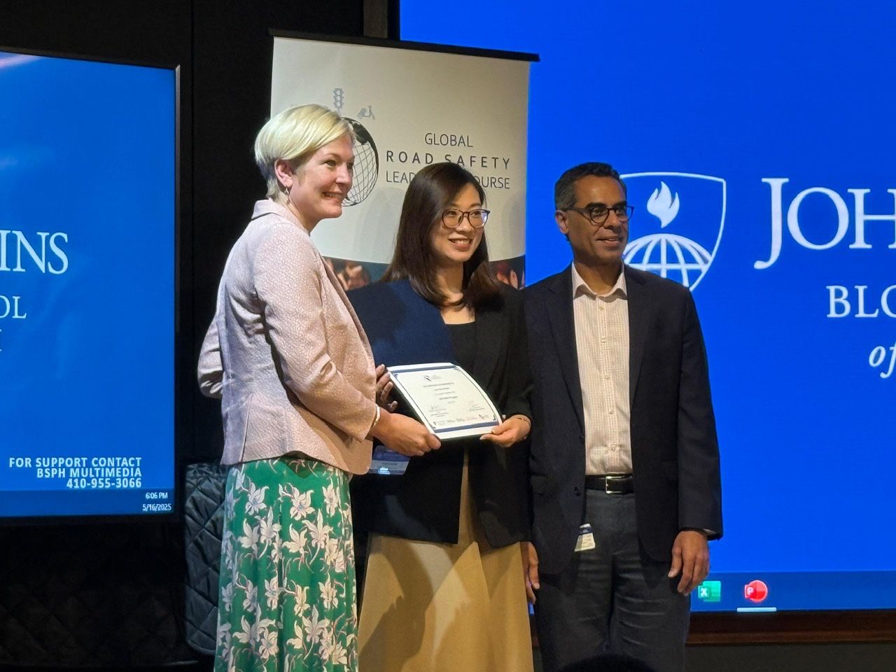 Phuong Luu from AIP Foundation participates in the Global Road Safety Leadership Course 2025