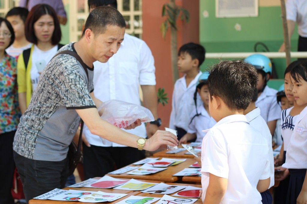 Delegates visit two of AIP Foundation’s project primary schools to see the implementation of extracurricular road safety activities