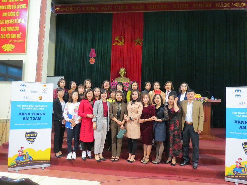 Safety Delivered hosts orientation workshop in Thai Nguyen Province to combat low helmet rates at schools