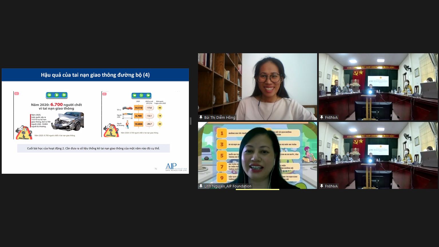 One step closer to a nationwide traffic safety e-Curriculum for all primary schools across Vietnam