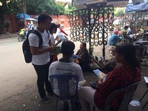 Community outreach activities supported by Manulife promote helmet use