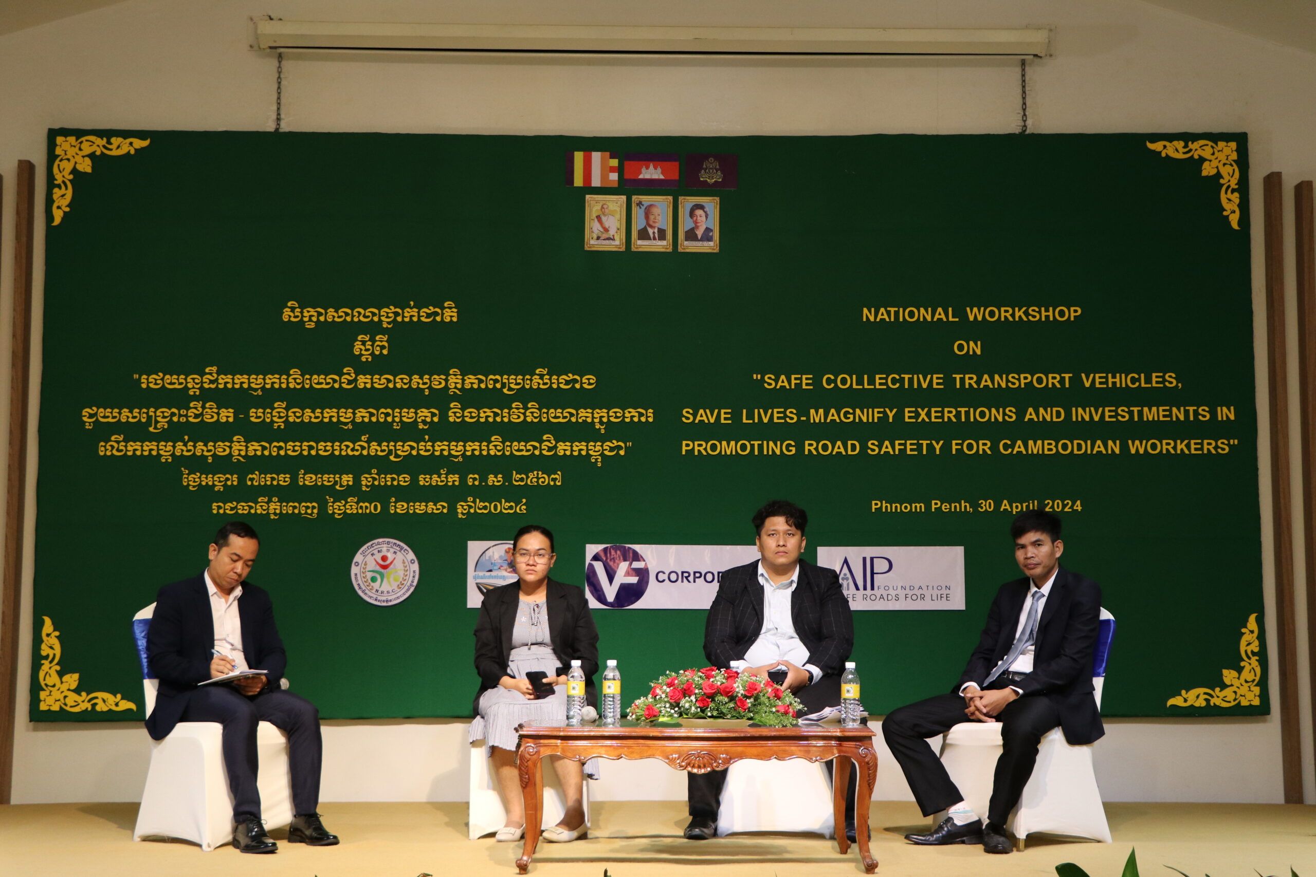 Factory and Garment workers safety in focus: Cambodia hosts second national workshop to address and seek solutions for safer commutes to work