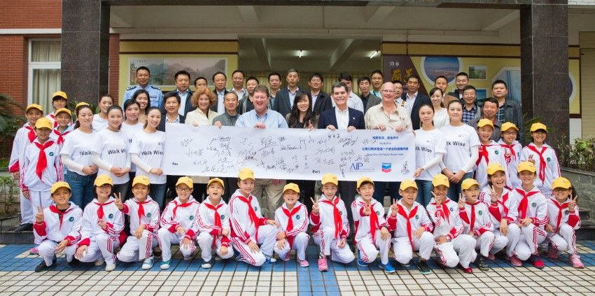 Phase II of the Pedestrian Safety Project “Walk Wise” Launches in Sichuan and Chongqing Provinces