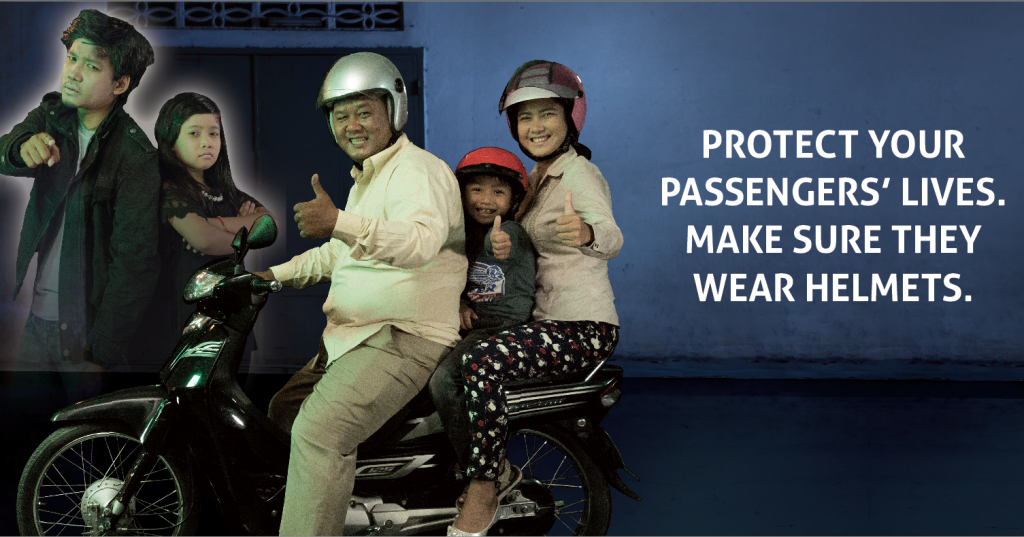 AIP Foundation launches the new TV Commercial under “Head Safe. Helmet On.” project today with the help of friendly spirits