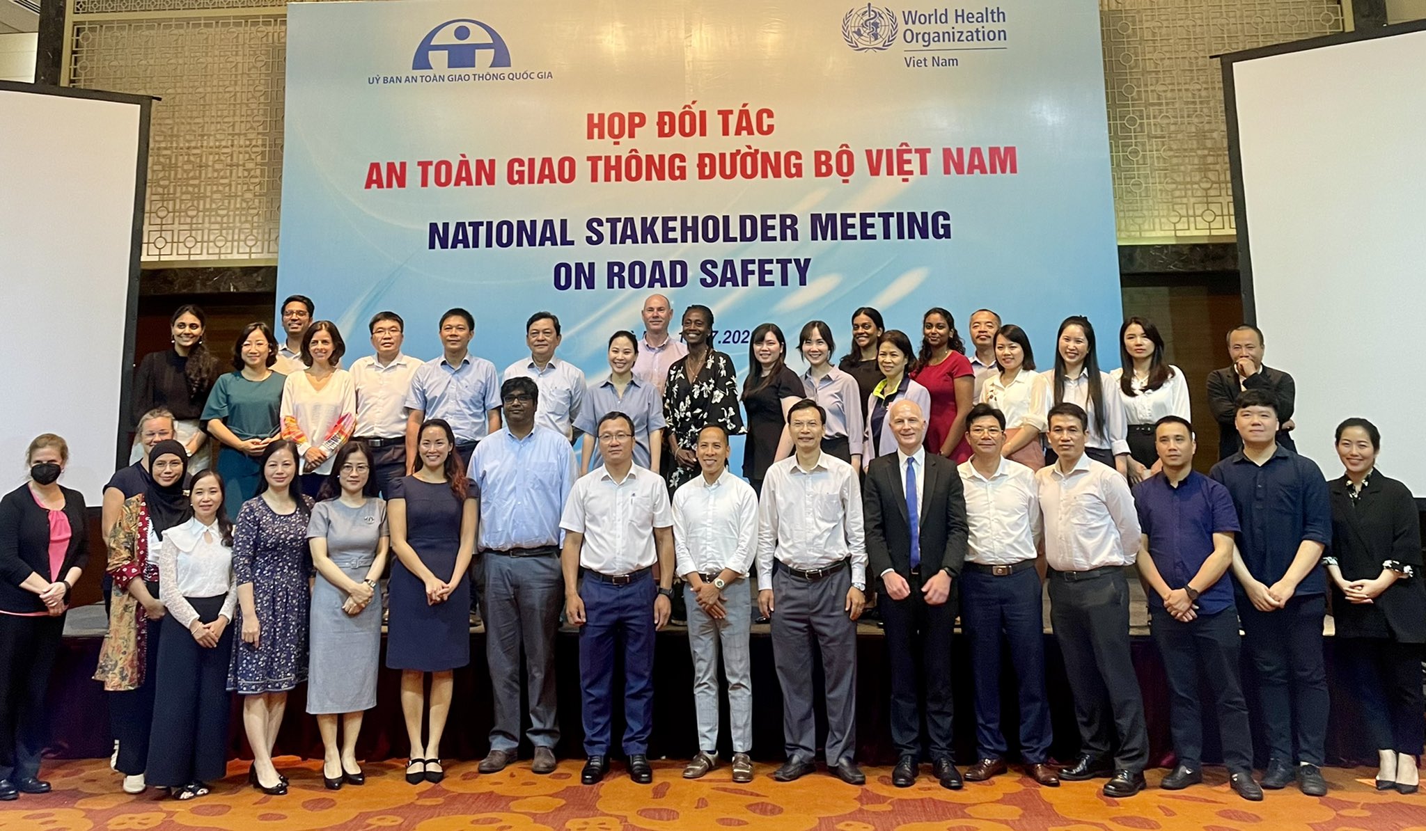 AIP Foundation participates at the National Stakeholder Meeting for Road Safety hosted by the NTSC and WHO in Vietnam