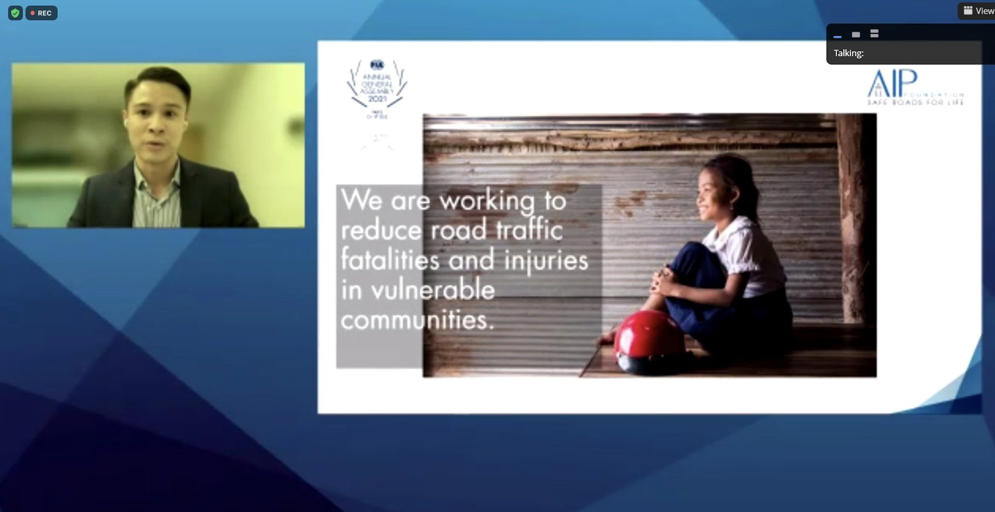 Youth empowerment and engagement at the heart of AIP Foundation’s initiatives to improve global road safety