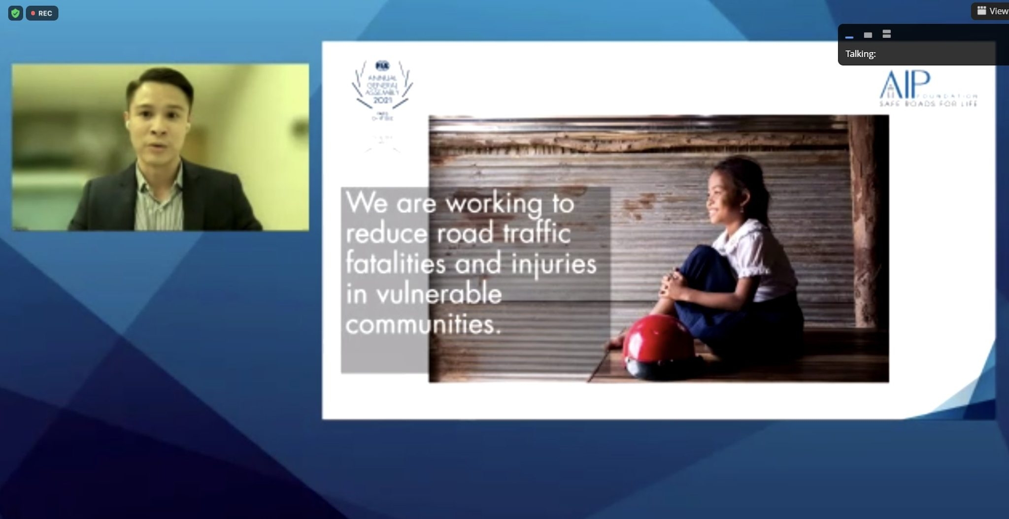 Youth empowerment and engagement at the heart of AIP Foundation’s initiatives to improve global road safety