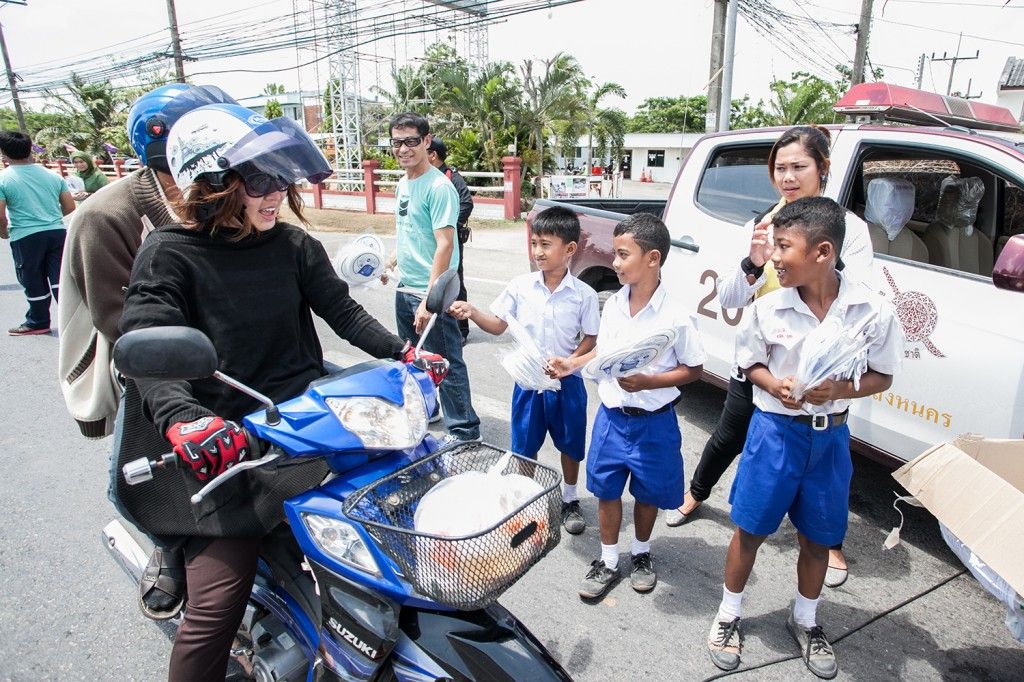 AIP Foundation and Chevron promote safe road behaviors during Songkran New Year