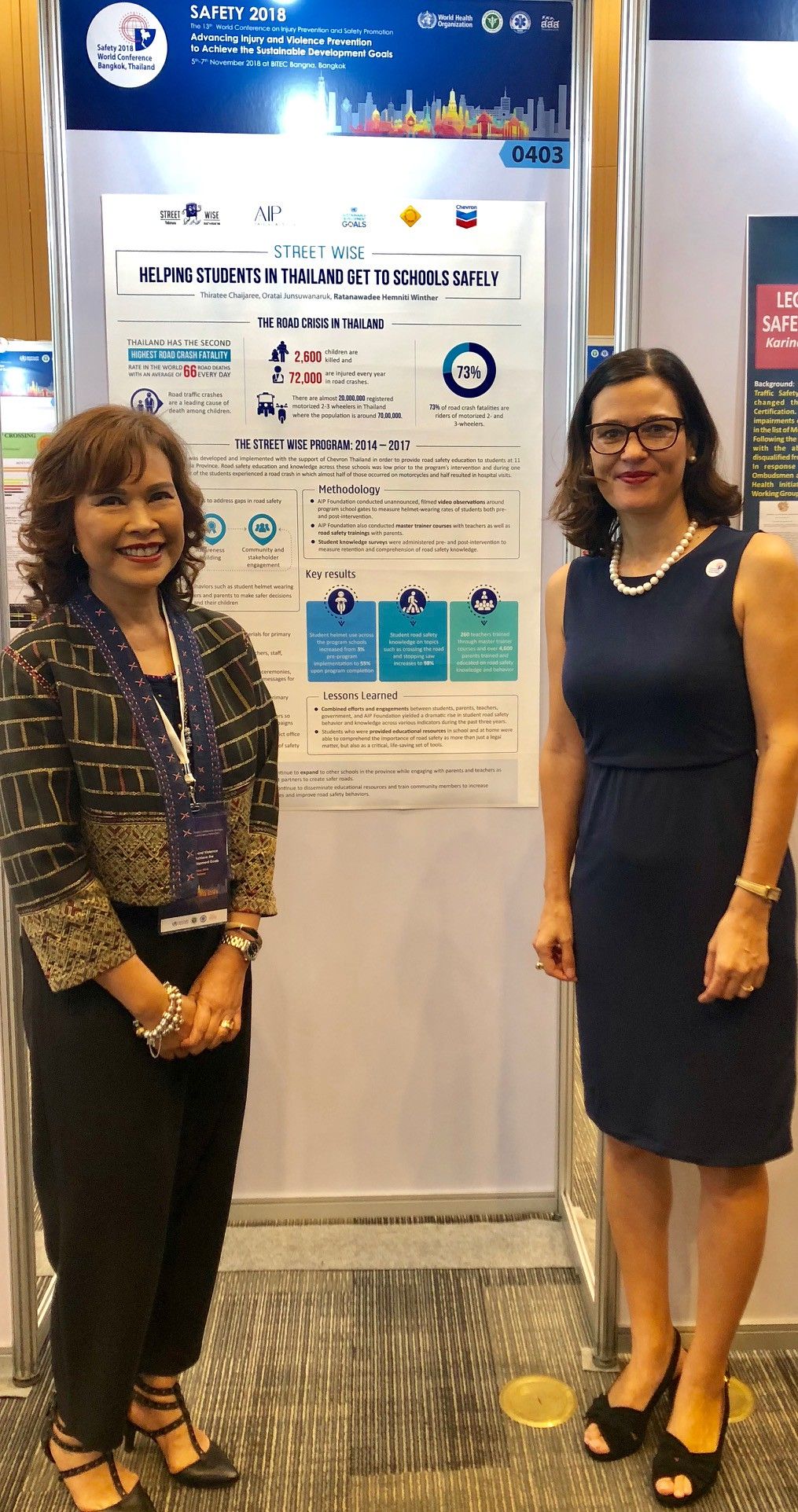 AIP Thailand Chairperson Ratanawadee Winther CEO Mirjam Sidik