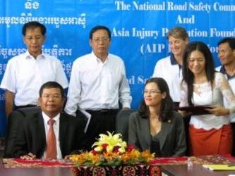 Asia Injury Prevention Foundation, National Road Safety Committee join forces against traffic casualties