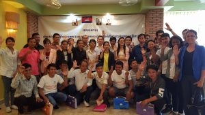 Journalists in Cambodia attend “Agents for Change” workshop to help make roads safer.
