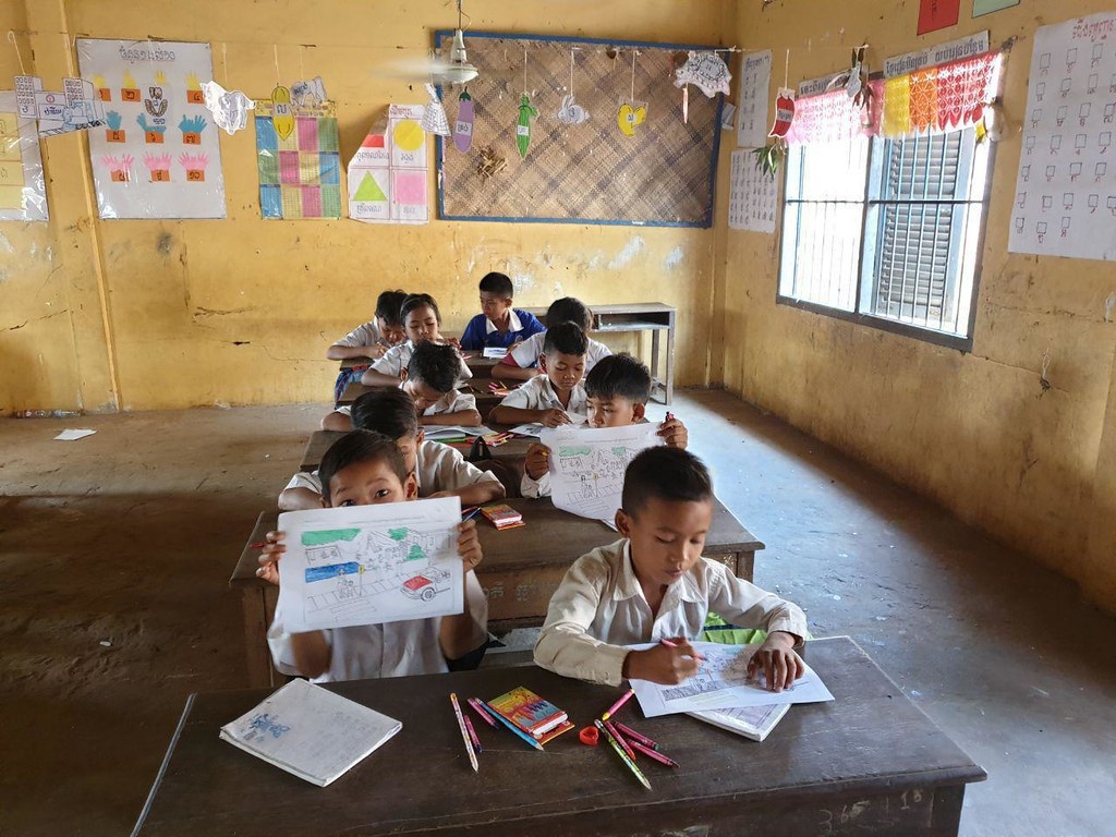 Students participate in interactive road safety curriculum