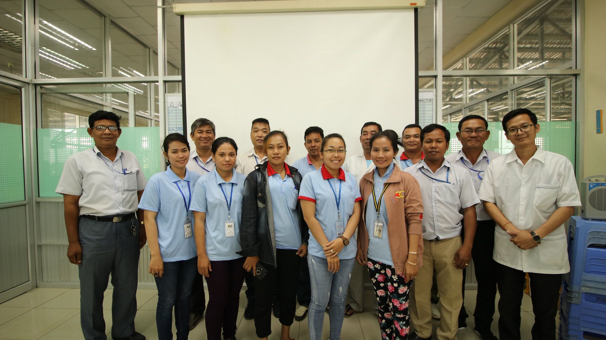 AIP Foundation staff engage Road Safety Working Group members in brainstorming ways to improve factory transportation safety