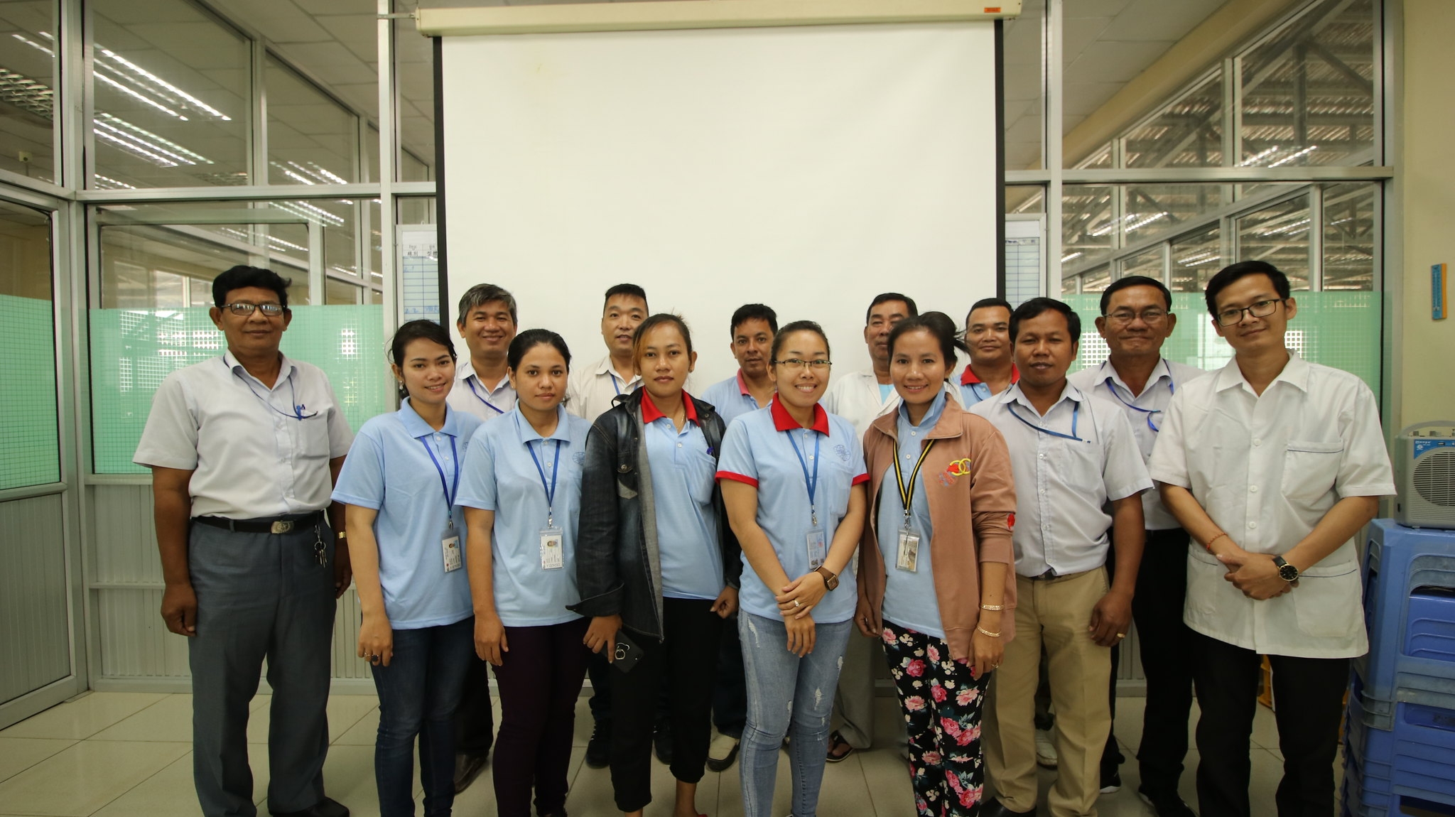 AIP Foundation staff engage Road Safety Working Group members in brainstorming ways to improve factory transportation safety