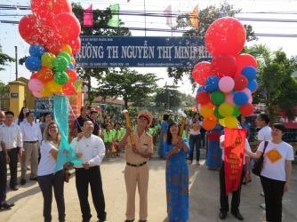 FedEx and Safe Kids Vietnam Launch Model School Zone at Nguyen Thi Minh Khai Primary School in Dong Nai Province