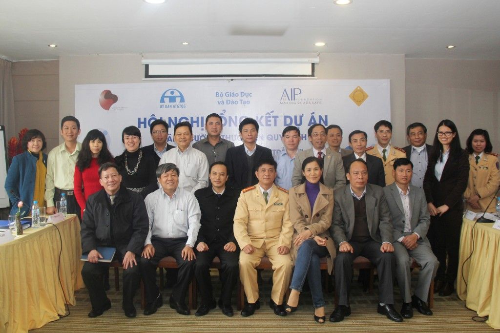 Stakeholders review child helmet campaign and plan for continued activities