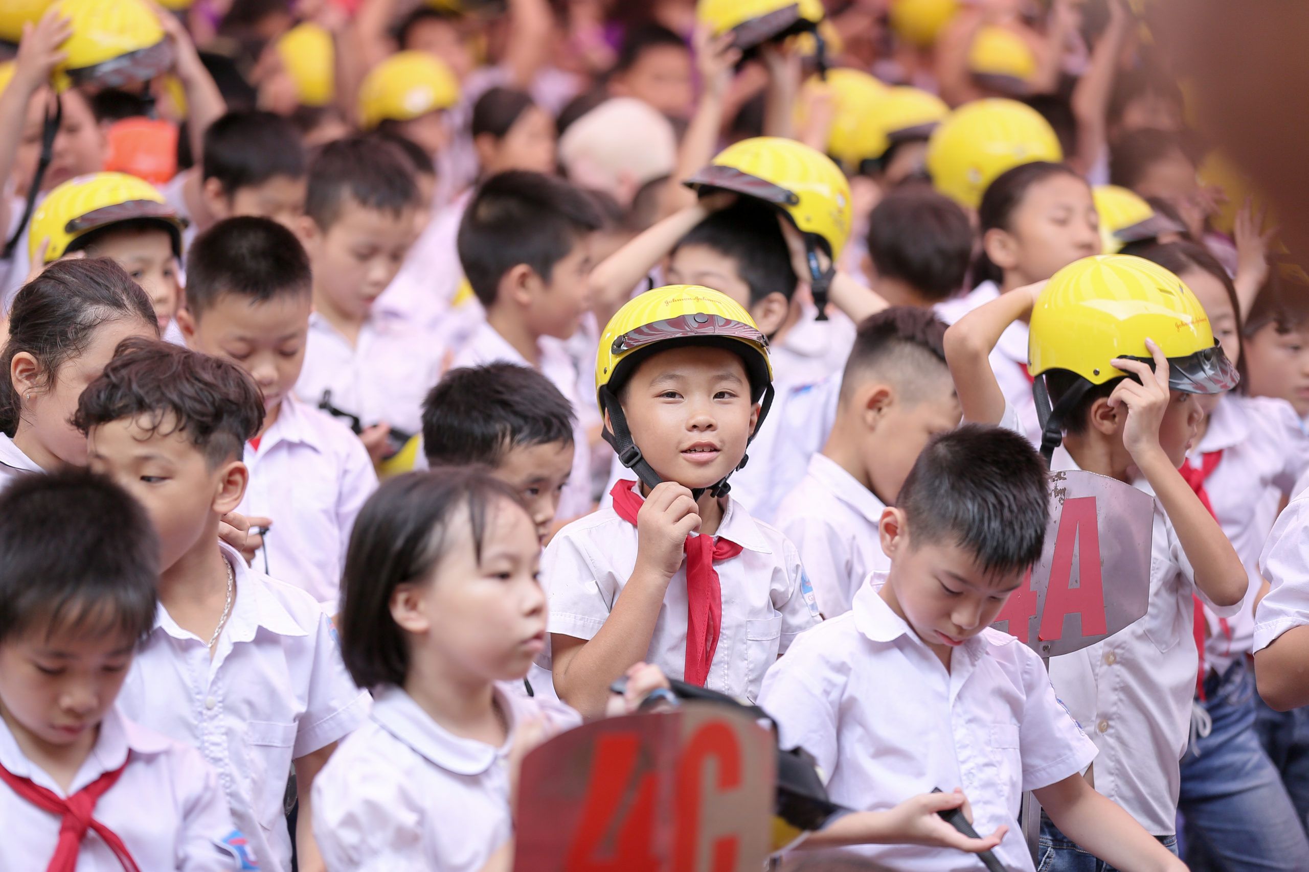 Celebrating eight years of partnership with Johnson & Johnson to promote safer students in Vietnam through Helmets for Kids